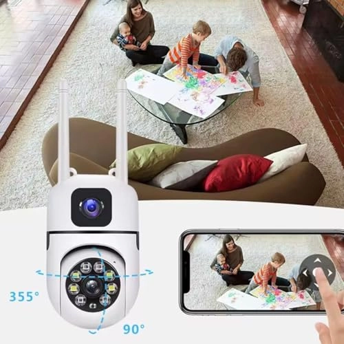 Bulb Light Wireless IP Camera 1080p