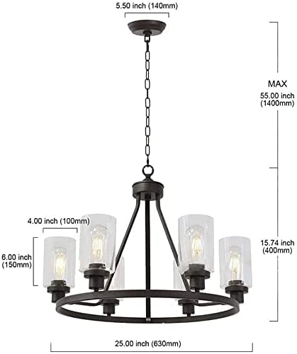 Wagon Wheel Chandelier