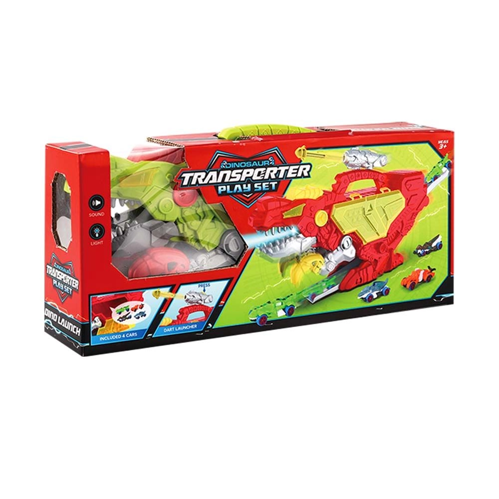 Dinosaur rail car - Green 5+ sound & light