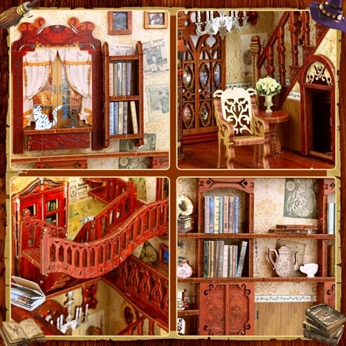 Book Nook Kit - Magic Book House
