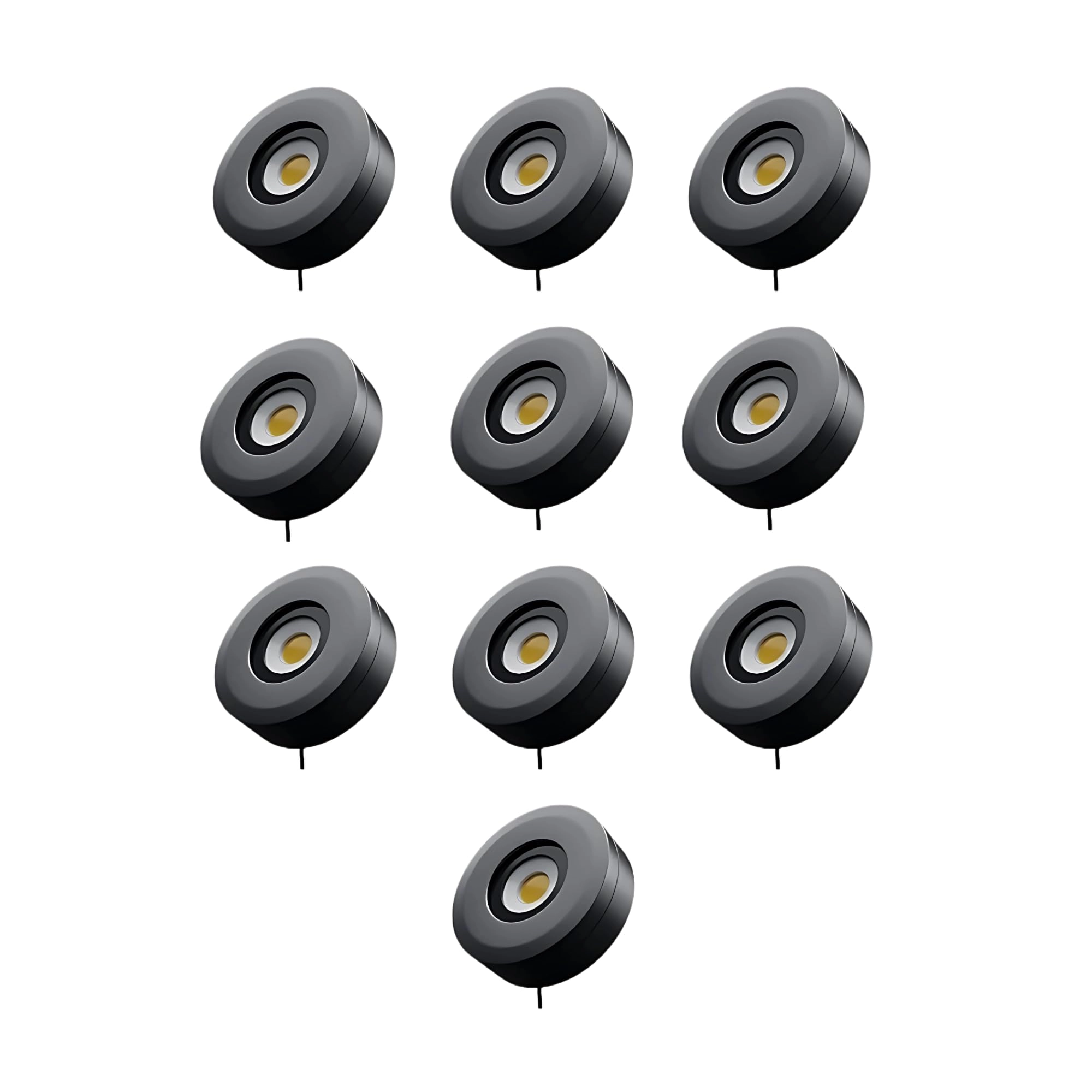 Teknovision Lighting Pvt. Ltd. OCL 5W - Black Body Warm White Pack of 10