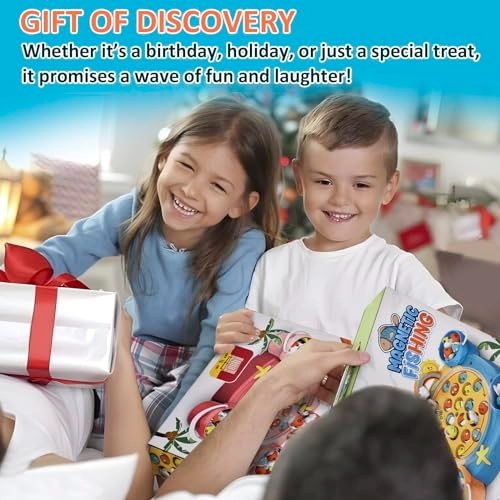 Jovarous Magnetic Fishing Game Set - 6 years+