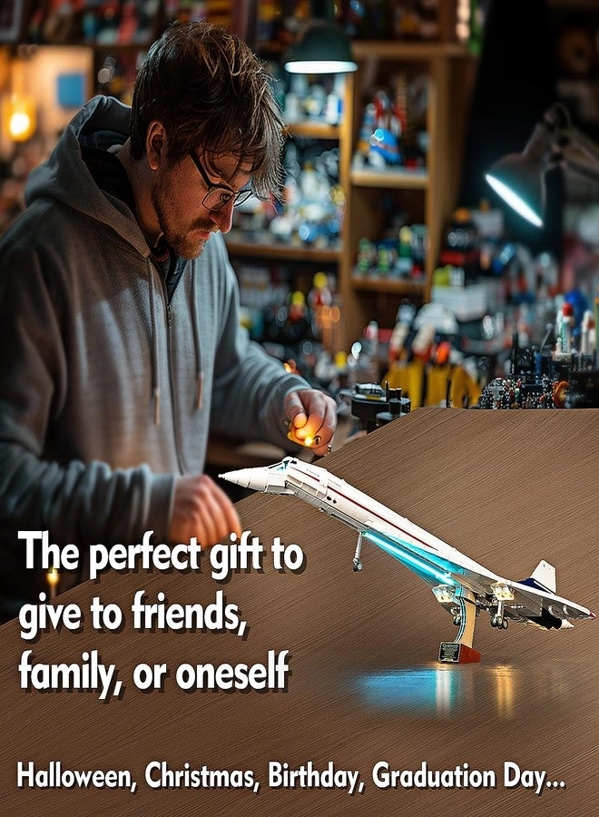 Lego LED Lighting Compatible with Concorde 10318