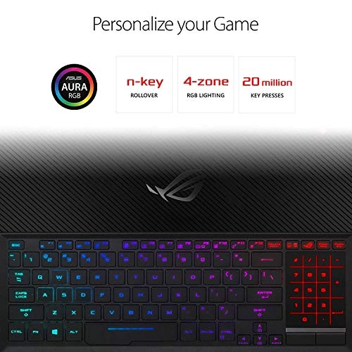 ROG Zephyrus S GX531GX-XB76 - 15.6'' Core i7-9750H 16GB DDR4 1TB SSD