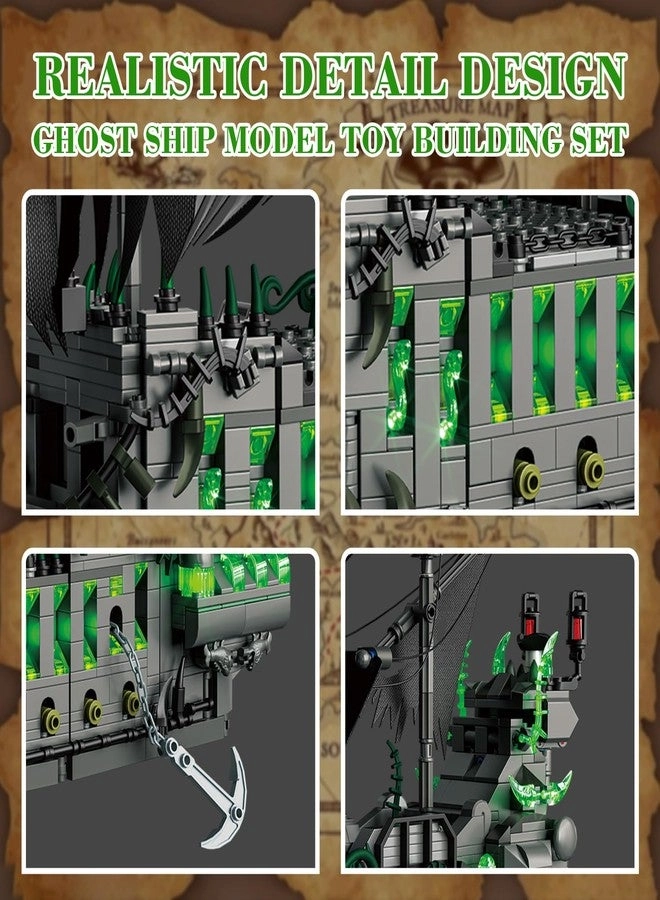 Pirate Ship - Green Flying Dutchman