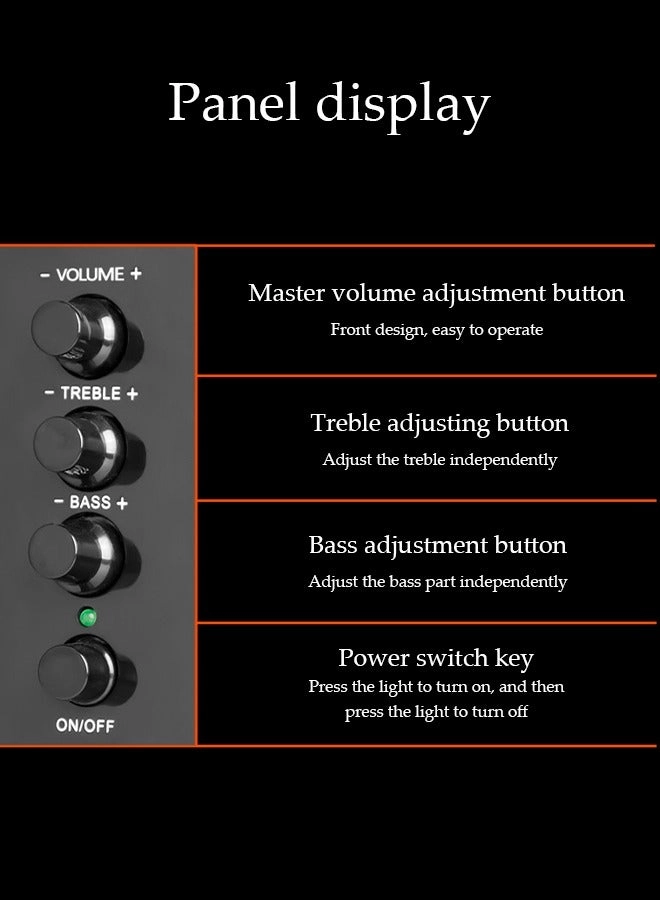 JC00694CY - 3-Pieces USB Bass Boost