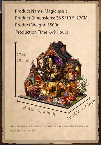 Miniature House Kit - Magic Spirit