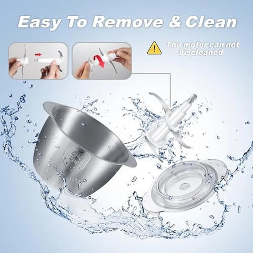Food Processor - 1.2 Liters Battery Powered