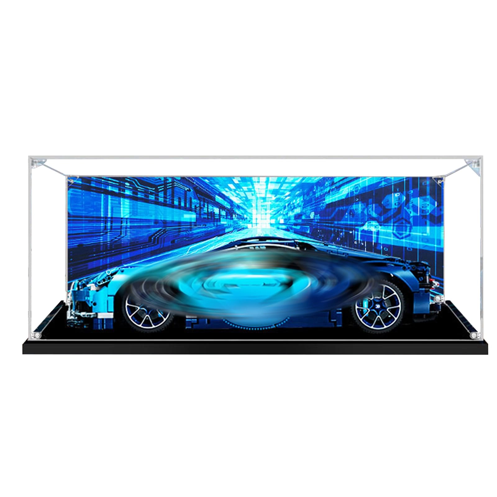 Acrylic Display Case - Compatible with Lego 62 x 30 x 20 cm