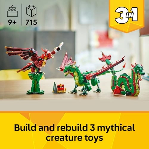 Creator 3in1 Medieval Dragon (31161)