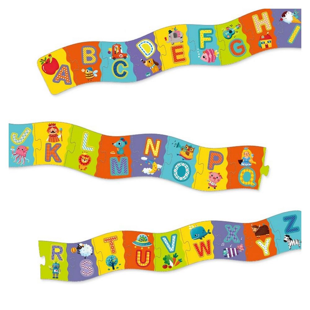 Alphabet Floor Puzzle - 3 + 26 piece