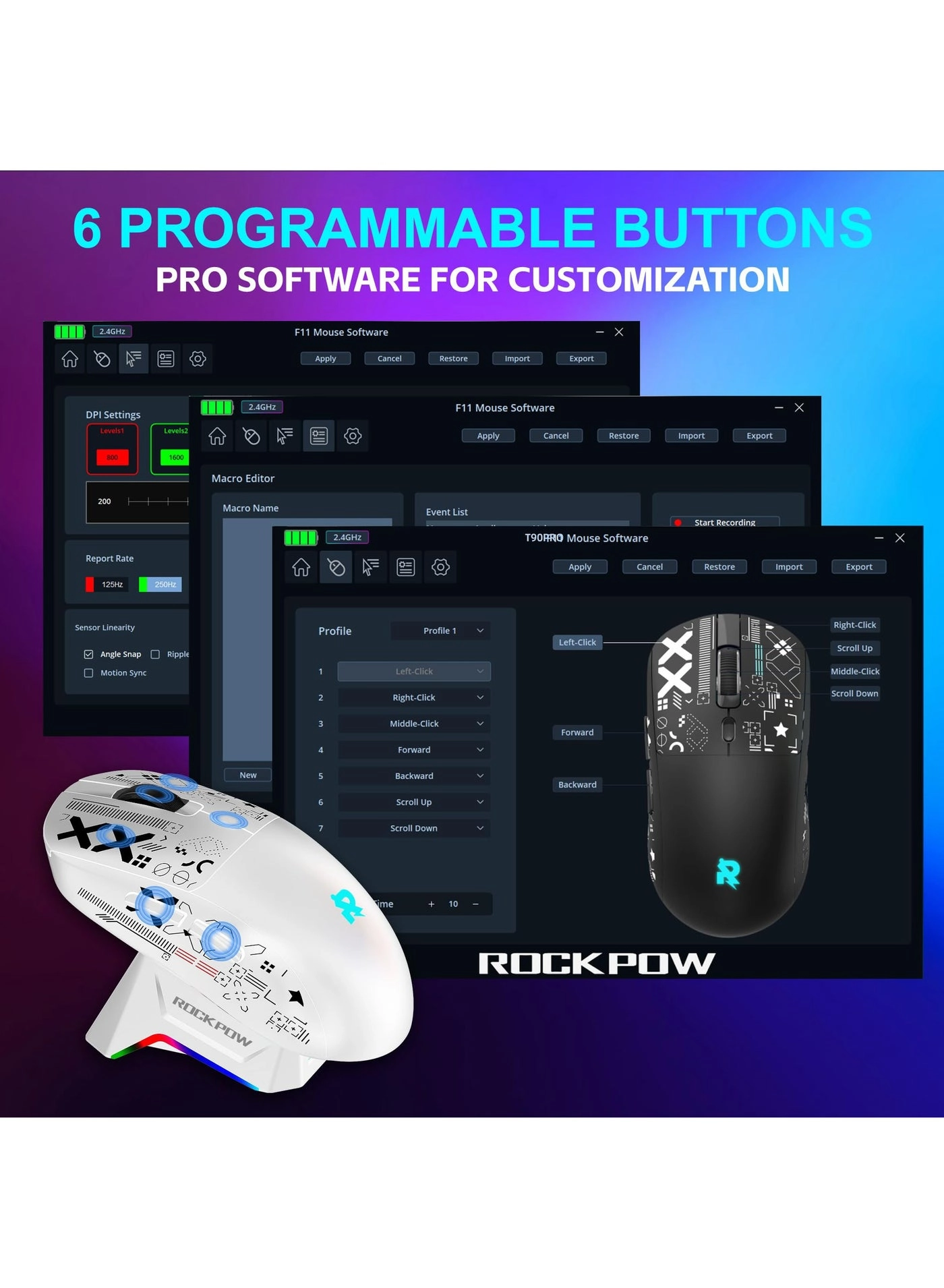 F11 - Tri-mode Bluetooth/2.4Ghz/Wired