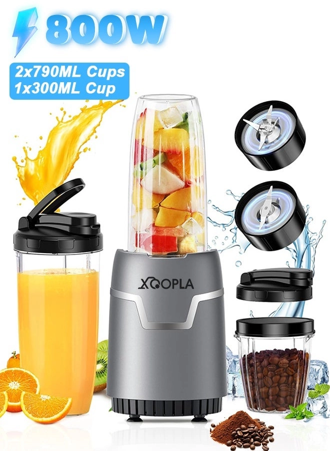 Xoopla PC-2116 - Multifunctional blender Stainless steel blades To-go cups