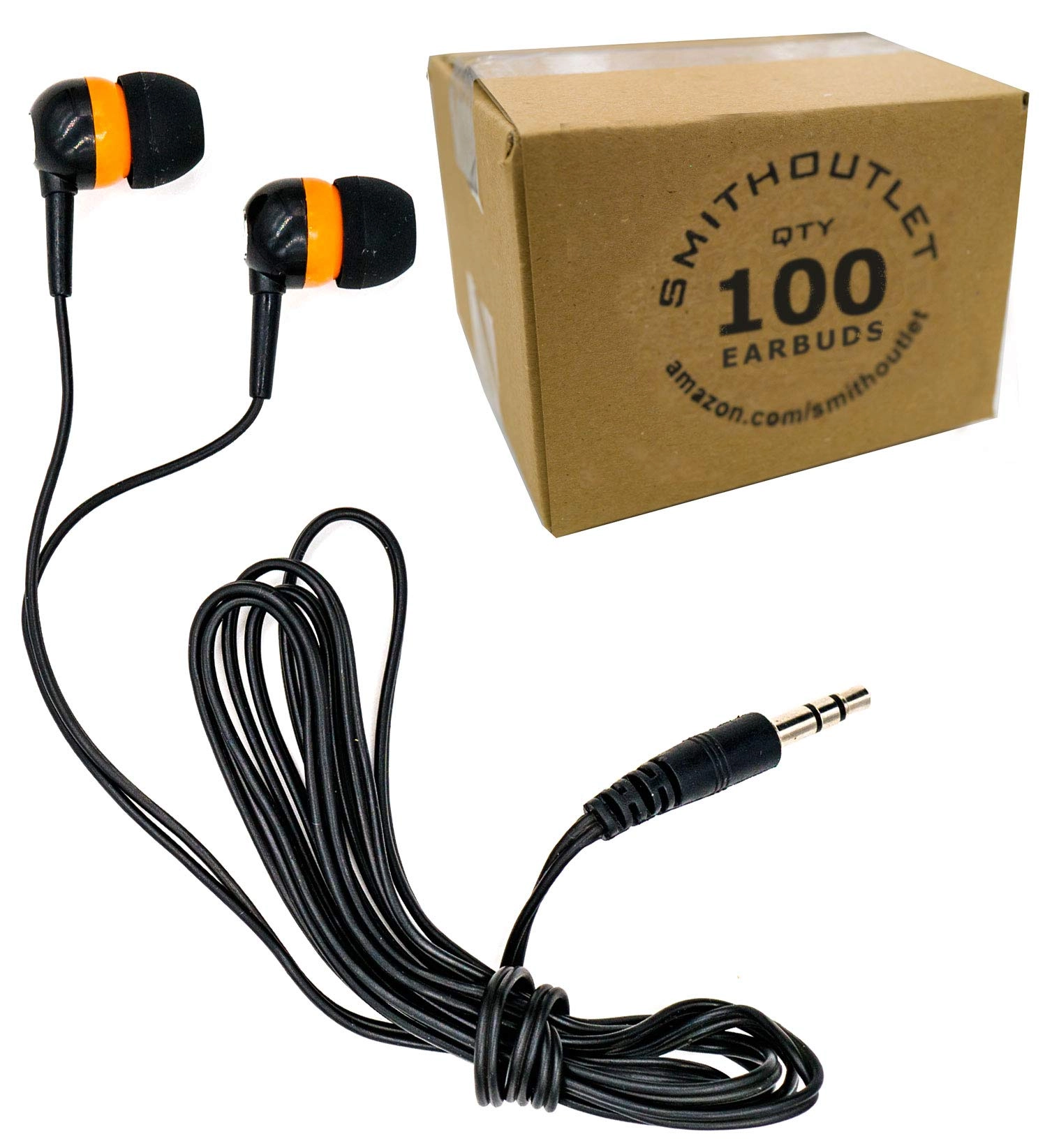 IFD SG-ID3-100 Wired Earbud 100 Pack