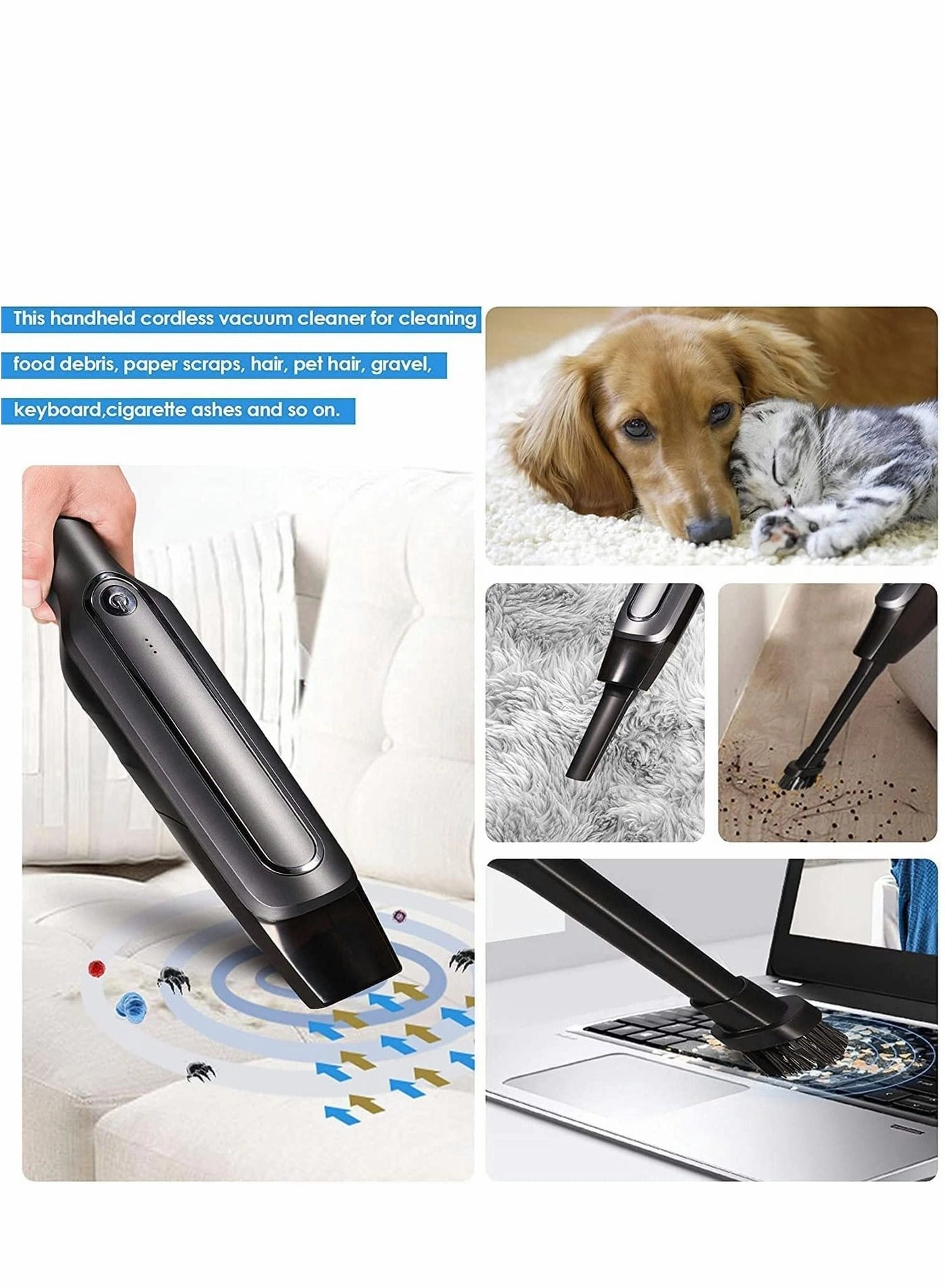 Portable Vehicle Vacuum Cleaner