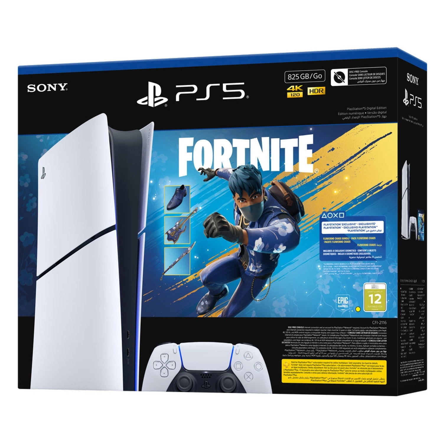 PlayStation 5 Digital Edition - 825GB Bundle