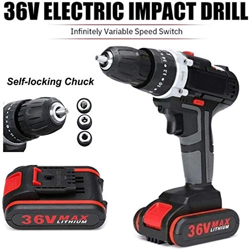Cordless Power Drill - Brushless 2 Battery