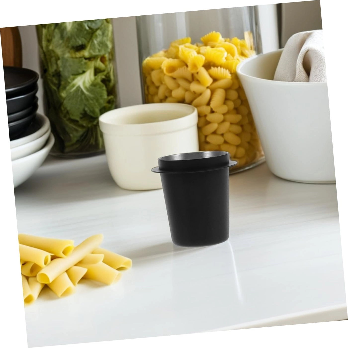 Coffee Measuring Cup - Stainless Steel Black