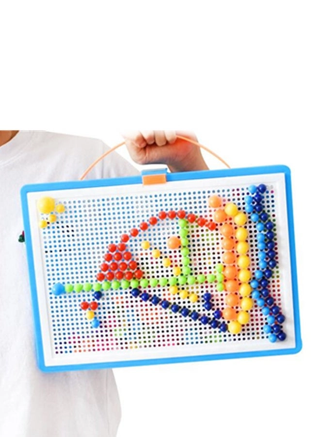 Mushroom Nail Pegboard Toy - 3+ Years