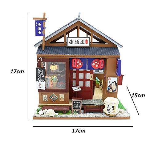 Dollhouse Miniature DIY House Kit - 1:24 Scale