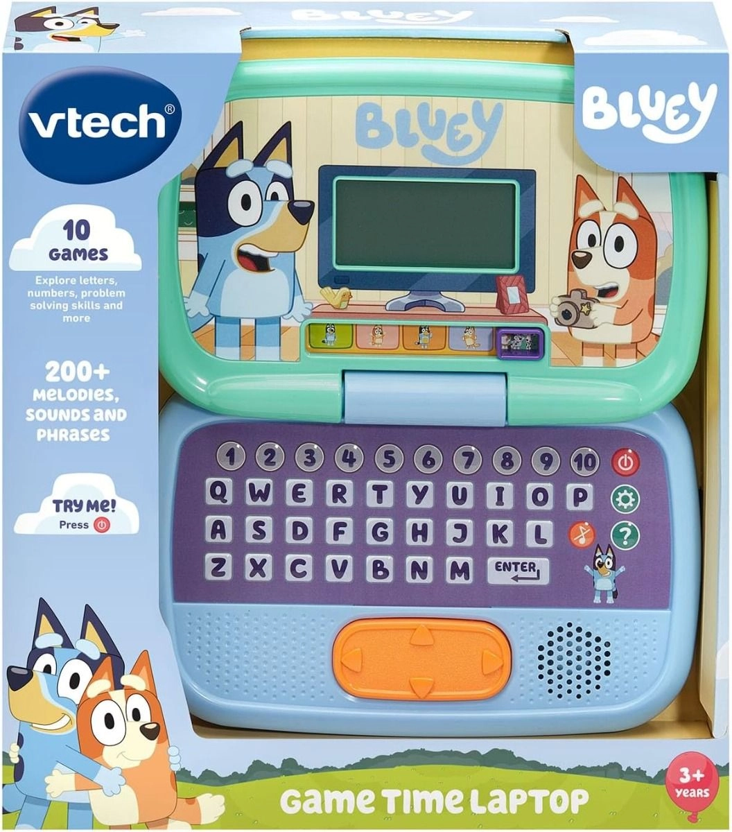 Vtech Bluey Game Time Laptop - 3 years+