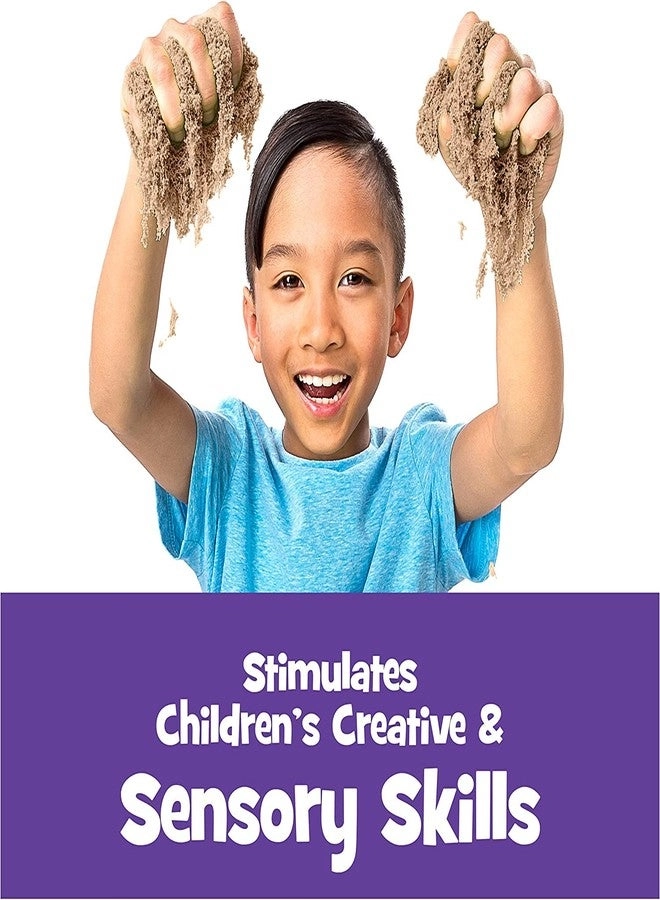 Wonder Sand - 500 Grams Brown ONE Big Mould Inside (Without Tray)