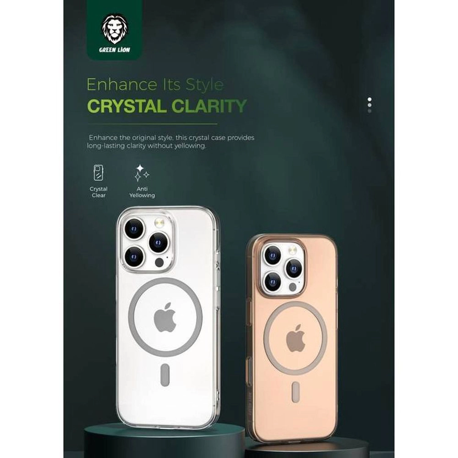 Delgado Clear Case with MagSafe for iPhone 16 Pro