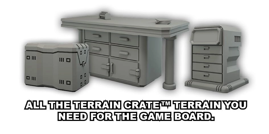 Deep Space Pest Control - 24-Day Calendar Pre-assembled Miniatures