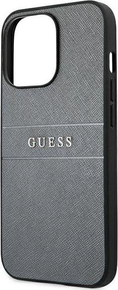 GUHCP13XPSASBBL PU Saffiano Leather Case for iPhone 13 Pro Max