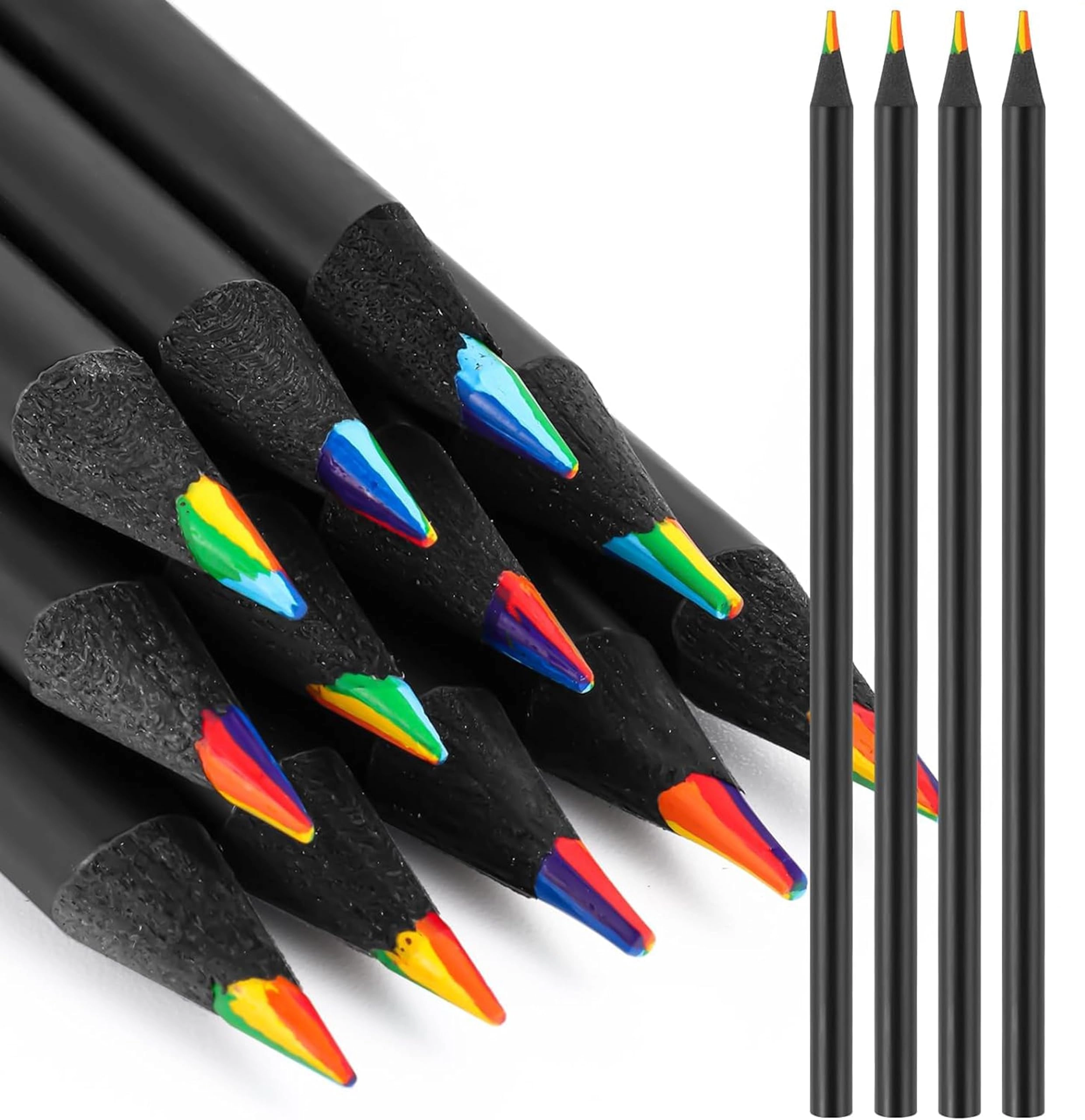 AccuPrints, Accuprints Rainbow Pencil - 4 Pcs