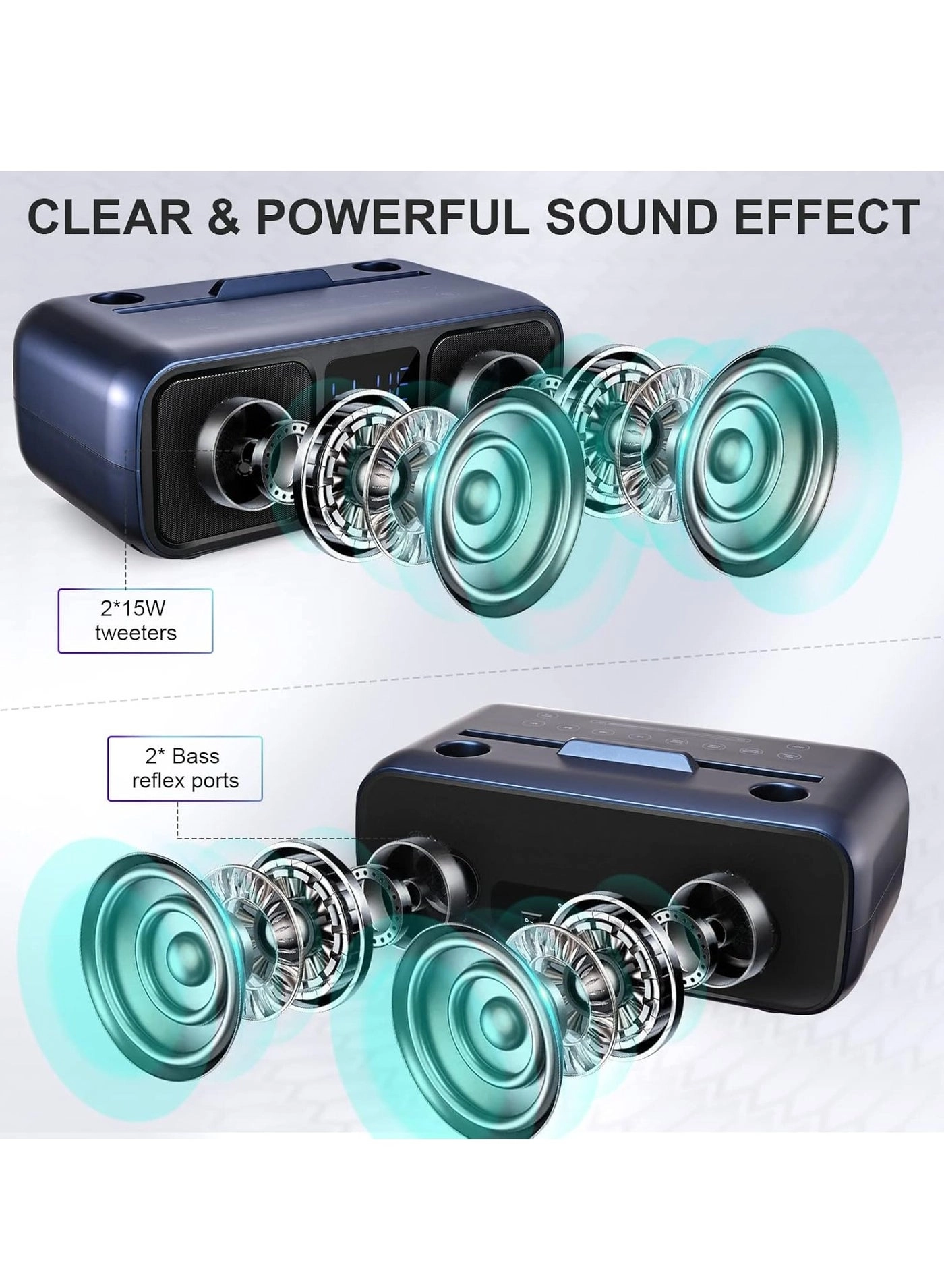 Karaoke Machine - Dual Wireless Microphones