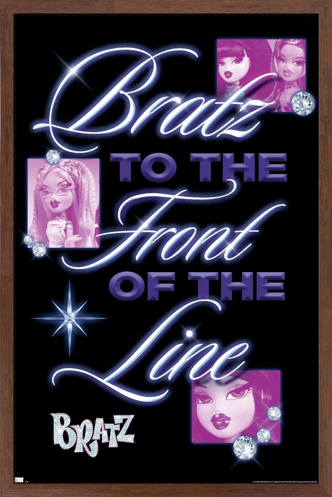 Bratz: Girls Nite Out - Front Of The Line Wall Poster - Paper 22.4\"L x 14.7\"W