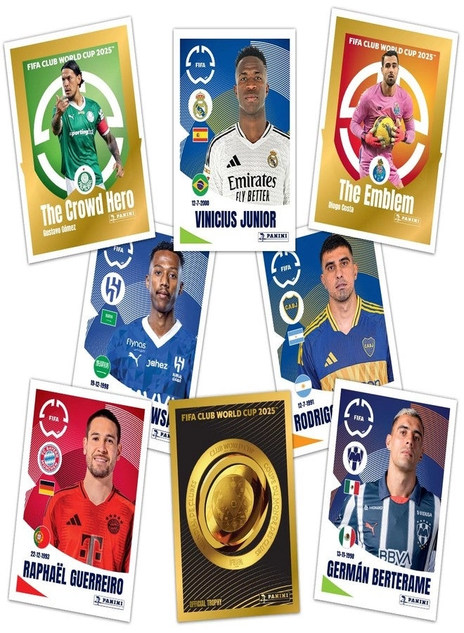 FIFA Club World Cup 2025 Sticker Collection - Box of 50 Bags