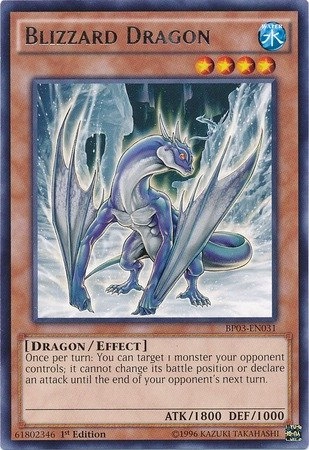 Yu-Gi-Oh! Blizzard Dragon BP03-EN031