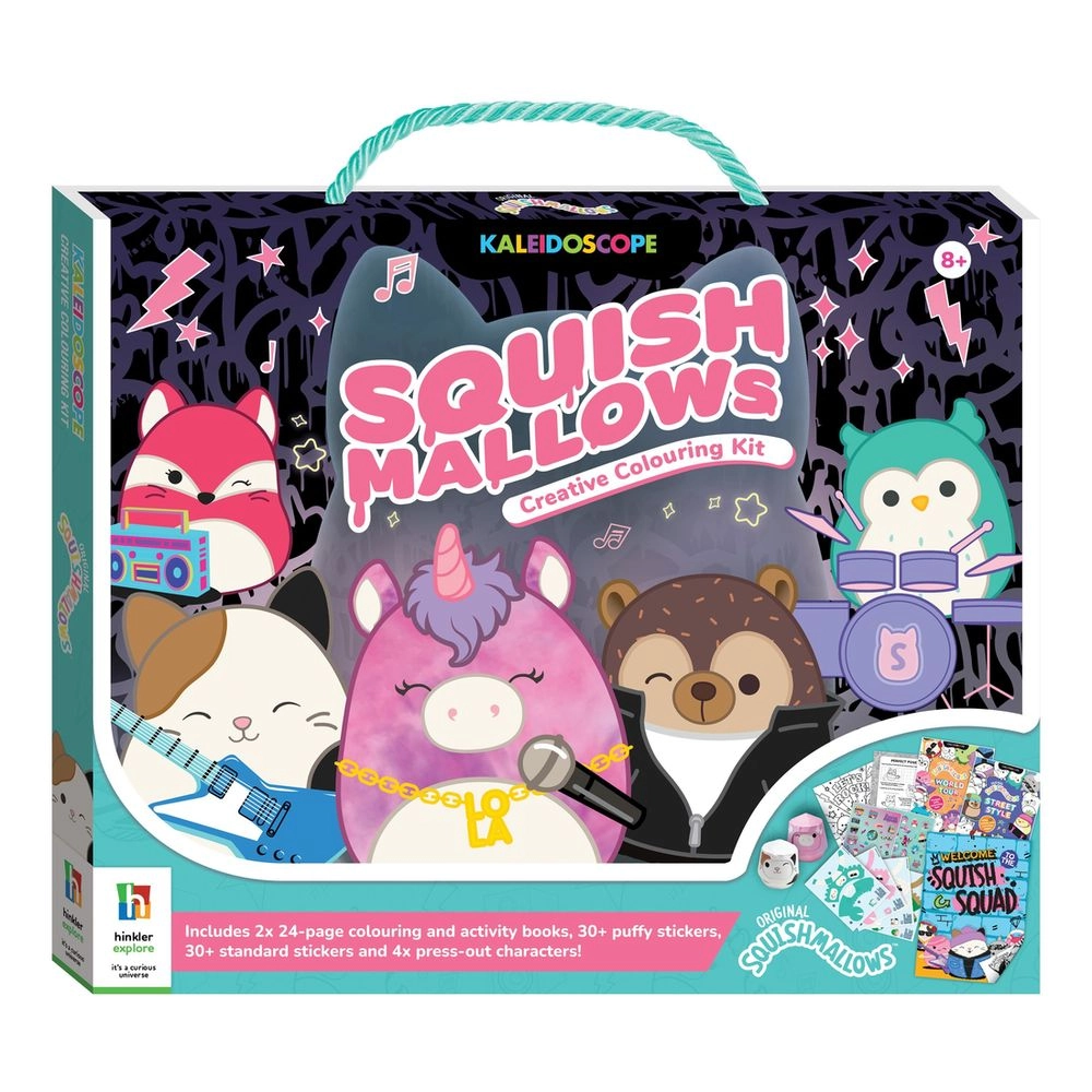 HINKLER BOOK DISTRIBUTORS UK Squishmallows Creative Colouring Kit
