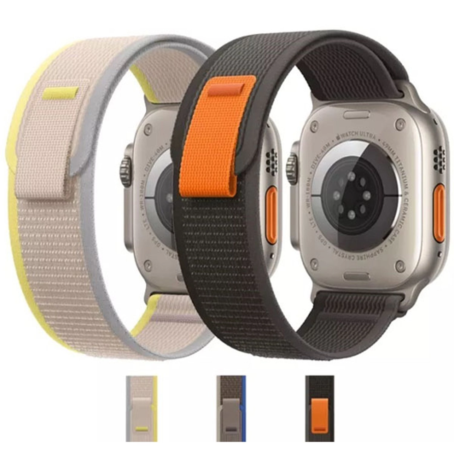 DIGITPLUS Nylon Watch Band for Apple Watch - 49mm