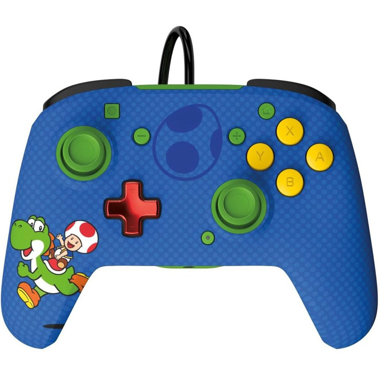 PDP Nintendo Switch Rematch Wired Controller Toad riding Yoshi 