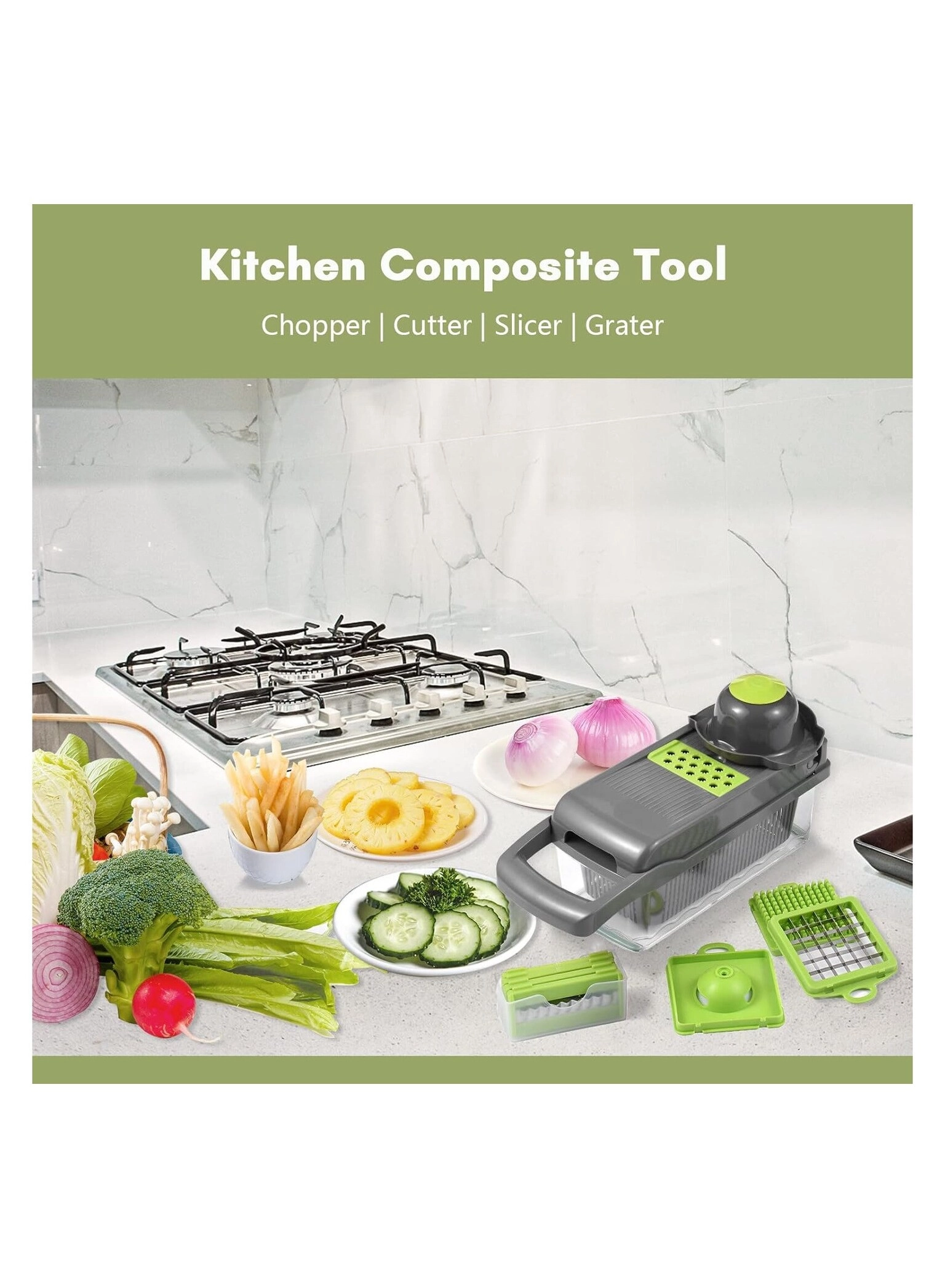 8-in-1 Multifunctional Vegetable Slicer