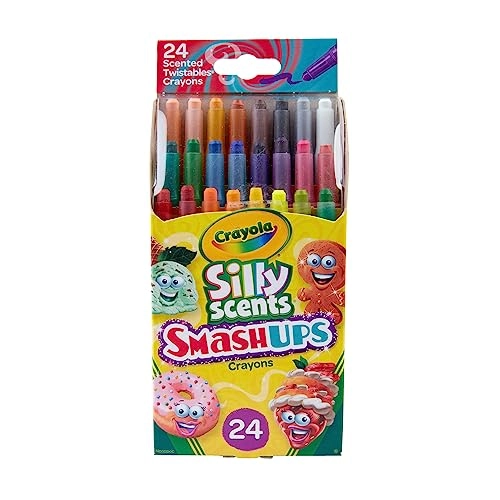 Mini Twistables Scented Smashups Crayons - 24ct