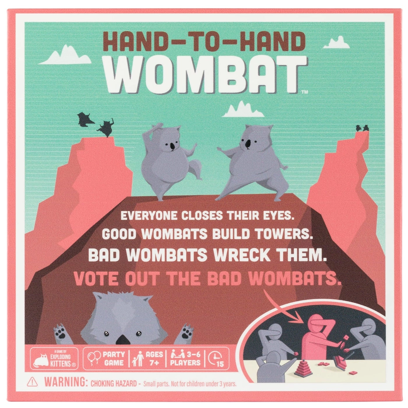 Exploding Kittens: Hand to Hand Wombat