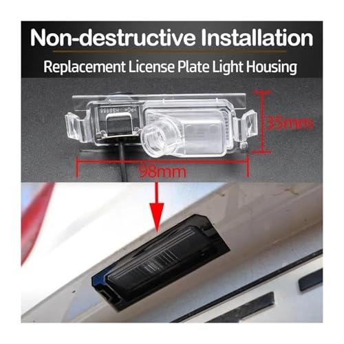 Rear View Camera - Night vision 2.4Ghz wireless 1280*720