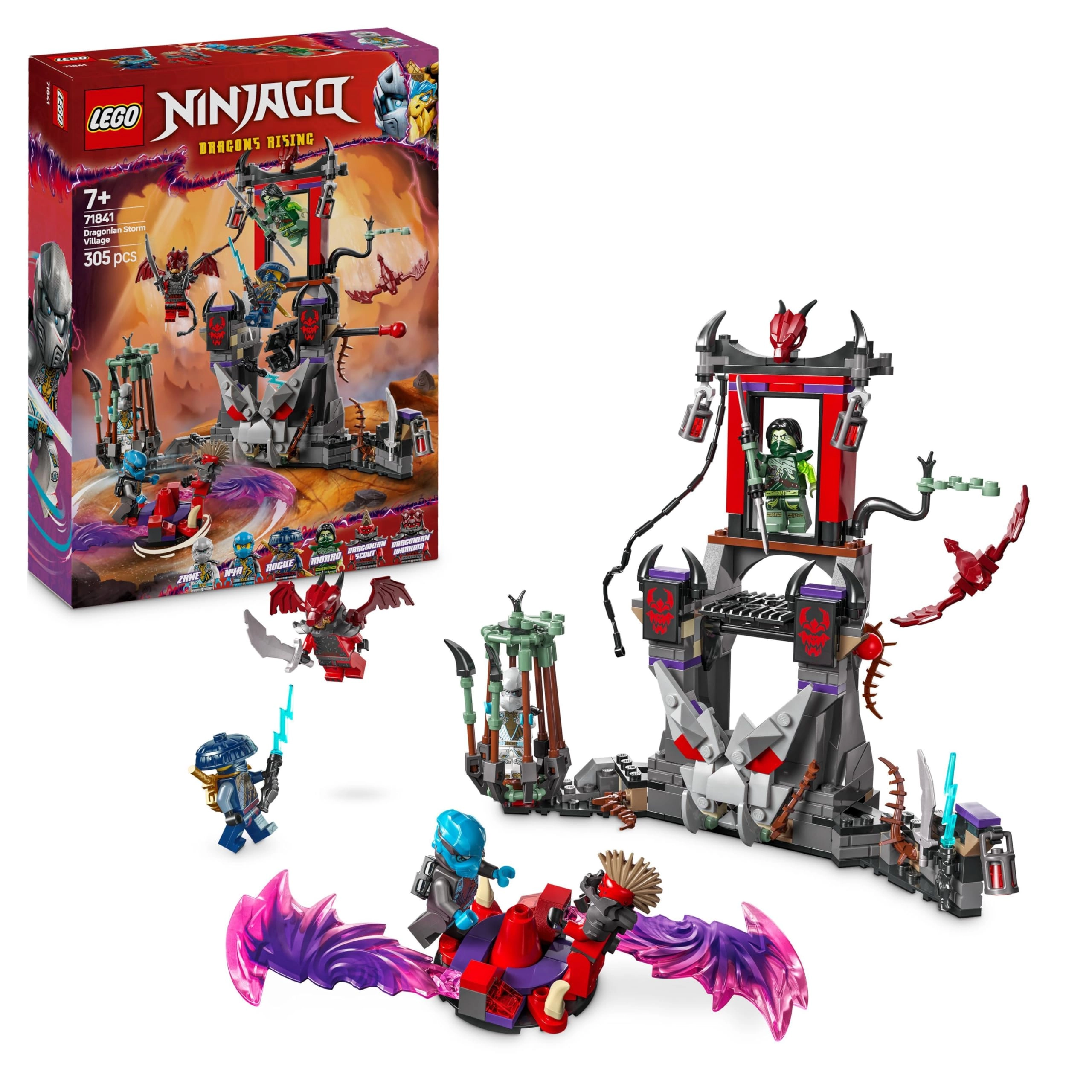 LEGO NINJAGO Dragonian Storm Village Battle Arena (71841)