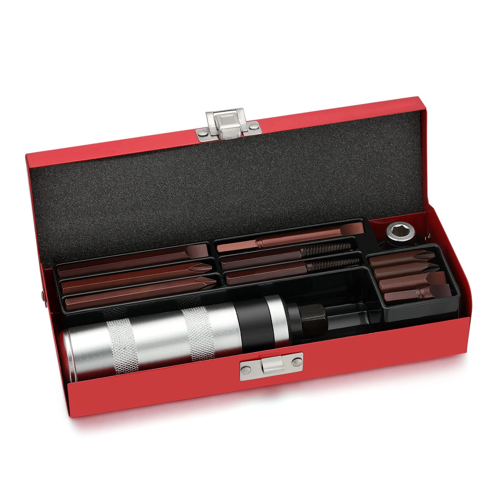 jixinlar Impact Driver Multi-Bit Screwdriver Set (12 Pcs)