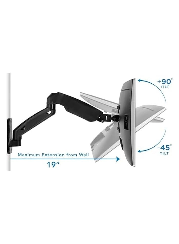 Single Monitor Table Stand - 13” to 32” VESA 75 x 75 -100 x 100