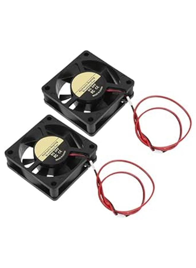 1 Axial Cooling Fan - 2pcs 60mm