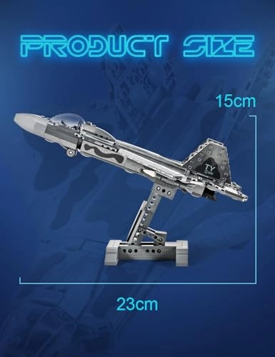 F-22 Raptor Fighter Jet - 626 pcs