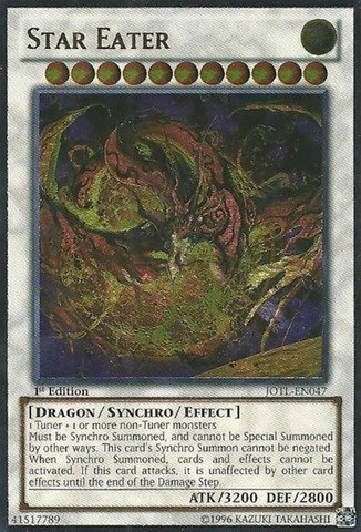 Yu-Gi-Oh! Star Eater JOTL-EN047 - 1st Edition Ultimate Rare