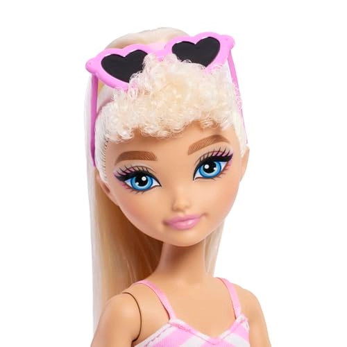 Malibu Fashion Doll - Roller Skating Blonde Hair 9 Makeup Themed Pieces Ages 4+
