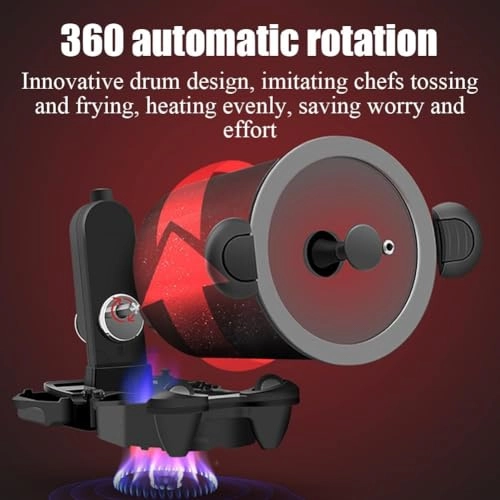 Automatic Cooking Machine - Portable Commercial Drum Type