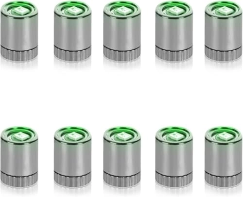 Mini LED Lights - 10 Pcs Green Battery Operated